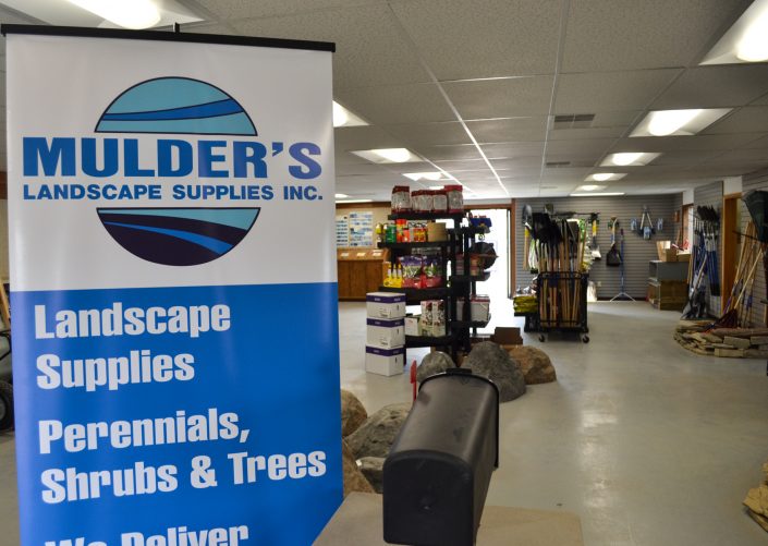 gardening and landscaping supplies at Mulder's Landscape Supplies