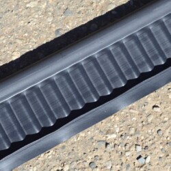 black vinyl edging